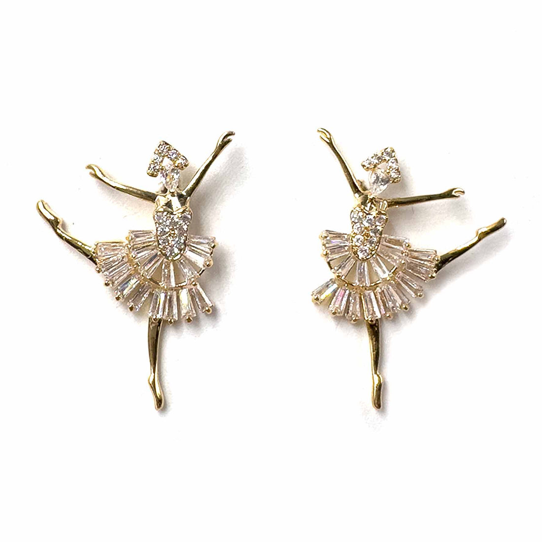 Palestro Milano Orecchini Gold vestito silver Ballerina