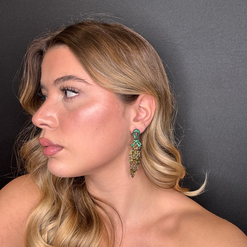 Palestro Milano Orecchini Grappolo di Luce