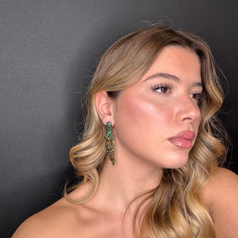 Palestro Milano Orecchini Grappolo di Luce