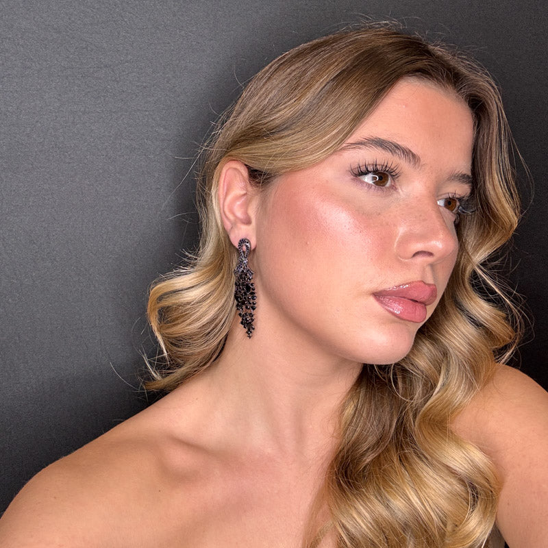 Palestro Milano Orecchini Grappolo di Luce