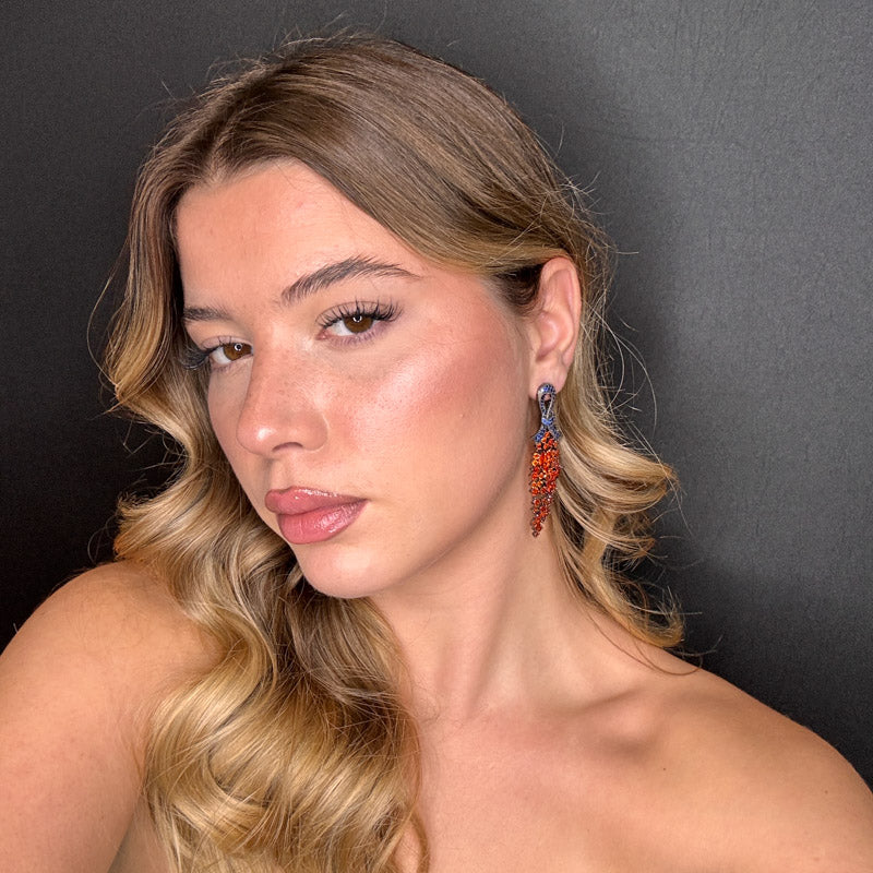 Palestro Milano Orecchini Grappolo di Luce