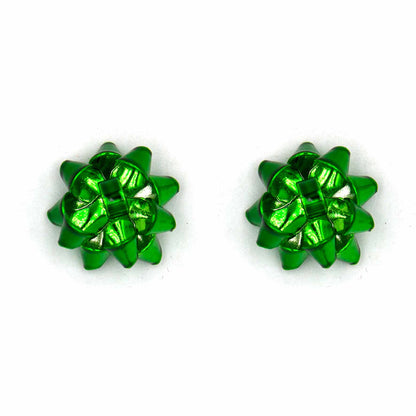 Palestro Milano Orecchini Green Fiocco Regalo Mini