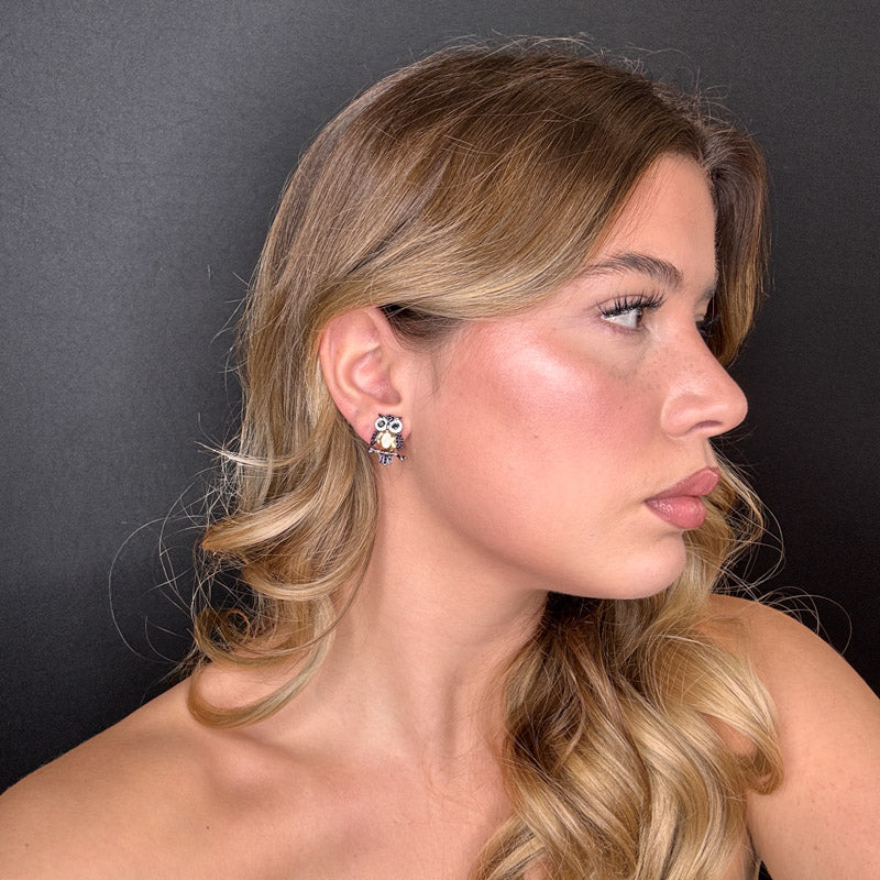 Palestro Milano Orecchini Gufetto curioso