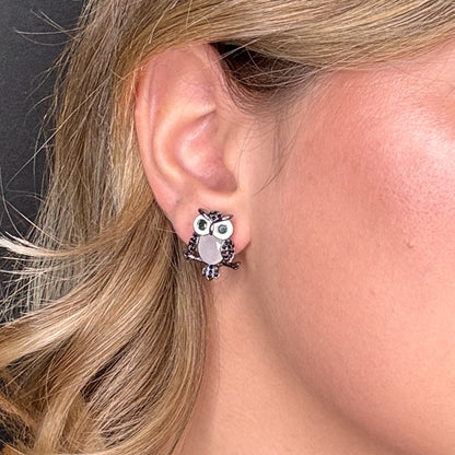 Palestro Milano Orecchini Gufetto curioso