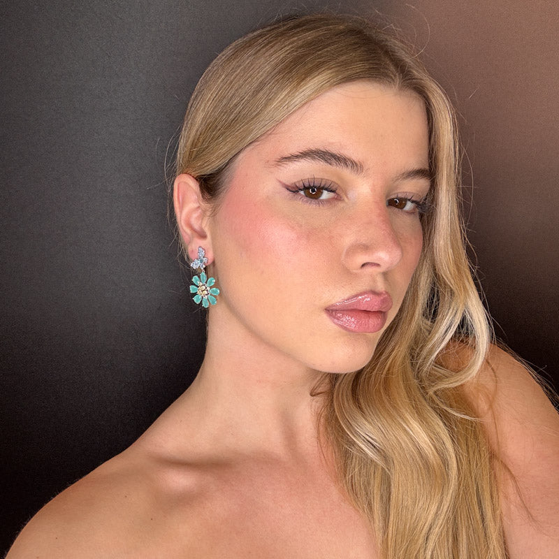 Palestro Milano Orecchini Il Fiore della Farfalla