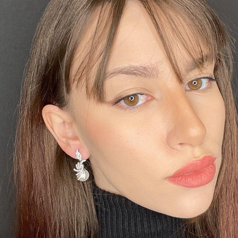 Palestro Milano Orecchini Incantesimo di Perle