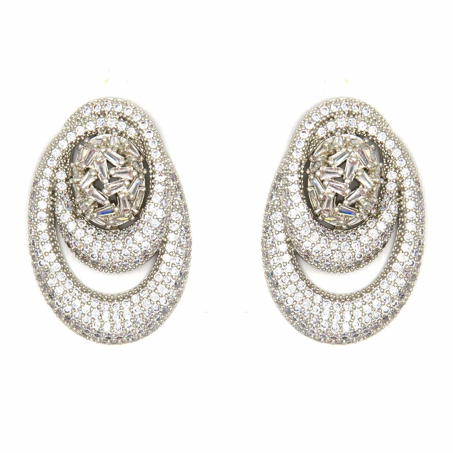 Palestro Milano Orecchini Incontro di Zirconi