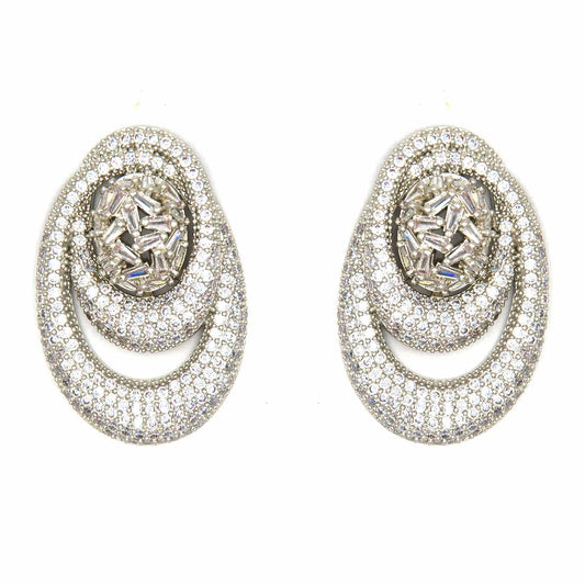 Palestro Milano Orecchini Incontro di Zirconi