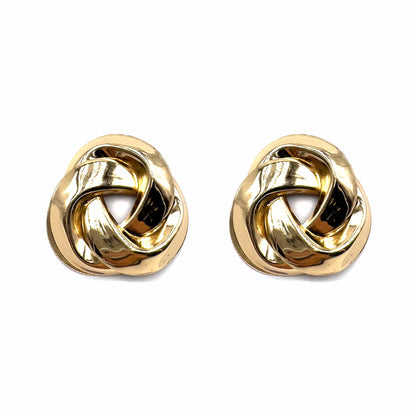 Palestro Milano Orecchini Intreccio gold plated
