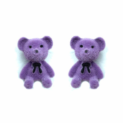 Palestro Milano Orecchini Lillac Teddy Bear