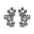 Palestro Milano Orecchini Lillac Trio di violette