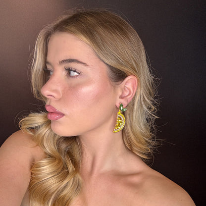 Palestro Milano Orecchini Limone brillante