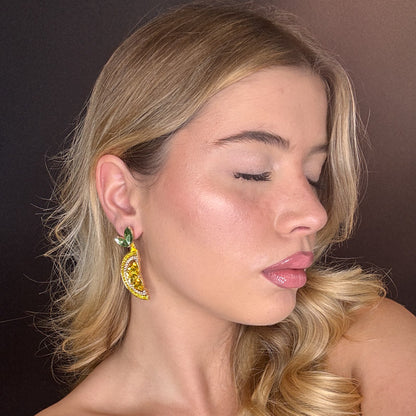 Palestro Milano Orecchini Limone brillante