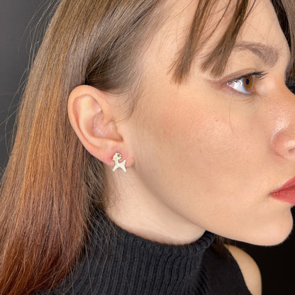 Palestro Milano Orecchini Magic Trio Renna Bianca