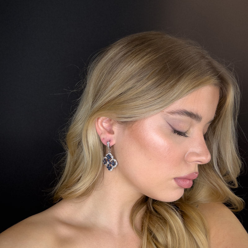 Palestro Milano Orecchini Maioliche di pavè