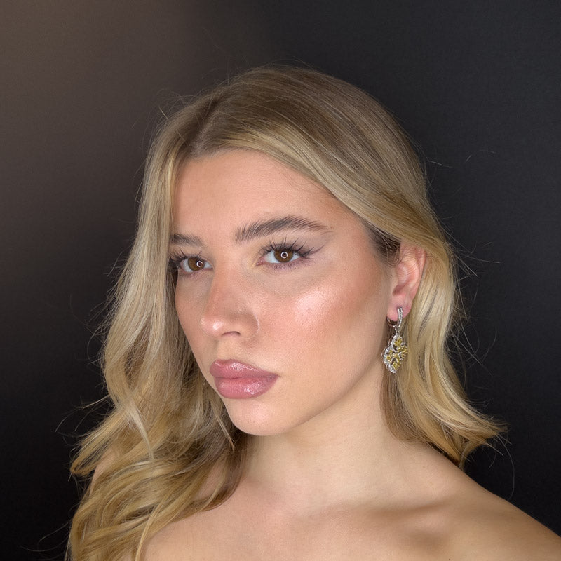 Palestro Milano Orecchini Maioliche di pavè