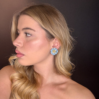 Palestro Milano Orecchini Margheritine colorate