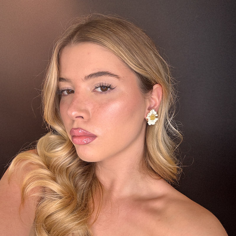 Palestro Milano Orecchini Margheritine colorate