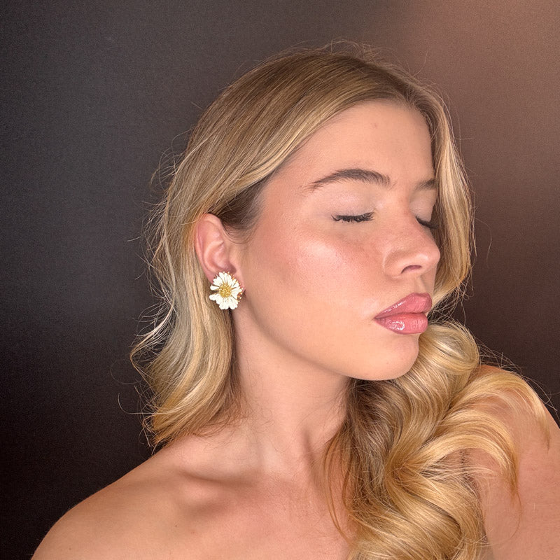 Palestro Milano Orecchini Margheritine colorate