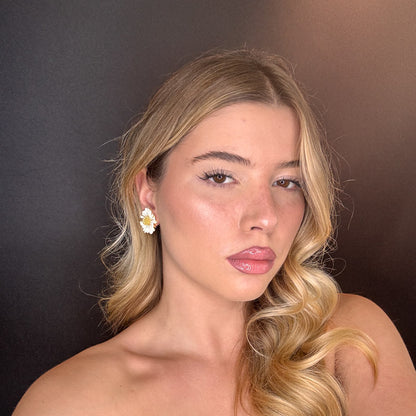 Palestro Milano Orecchini Margheritine colorate