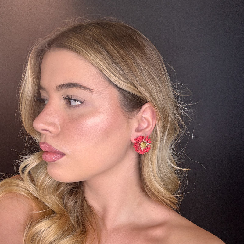 Palestro Milano Orecchini Margheritine colorate