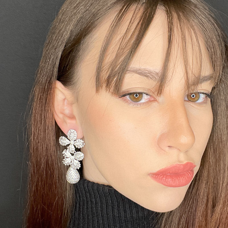 Palestro Milano Orecchini Meraviglia a fiori