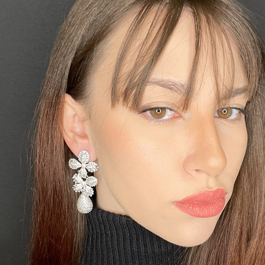 Palestro Milano Orecchini Meraviglia a fiori