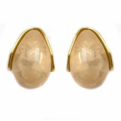 Palestro Milano Orecchini Miele Mini Goccia Perlata