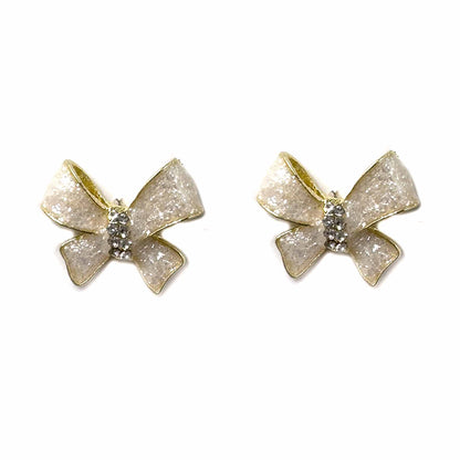 Palestro Milano Orecchini Mini Fiocchi Creamy