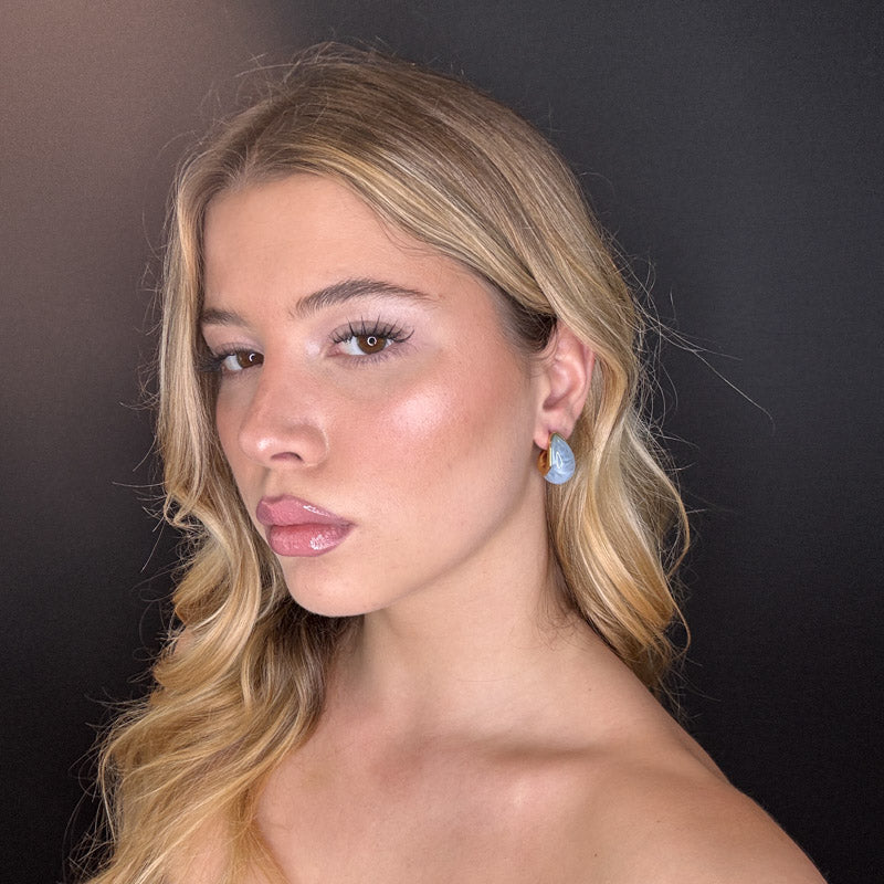 Palestro Milano Orecchini Mini Goccia Perlata