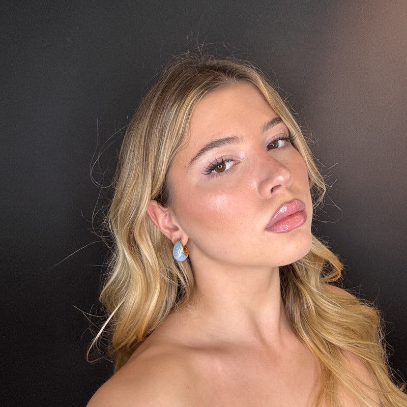 Palestro Milano Orecchini Mini Goccia Perlata