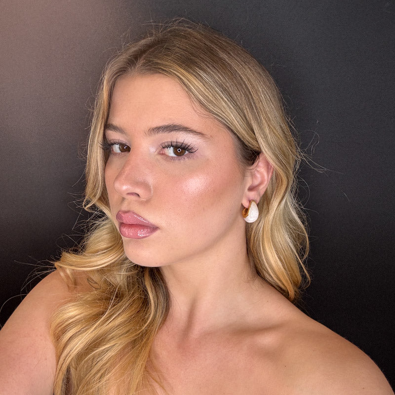 Palestro Milano Orecchini Mini Goccia Perlata