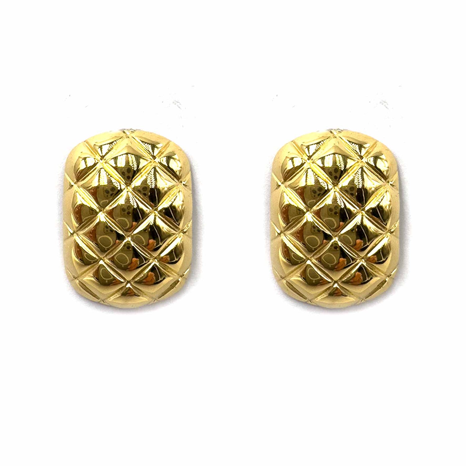 Palestro Milano Orecchini Mini Intrecci Gold Plated