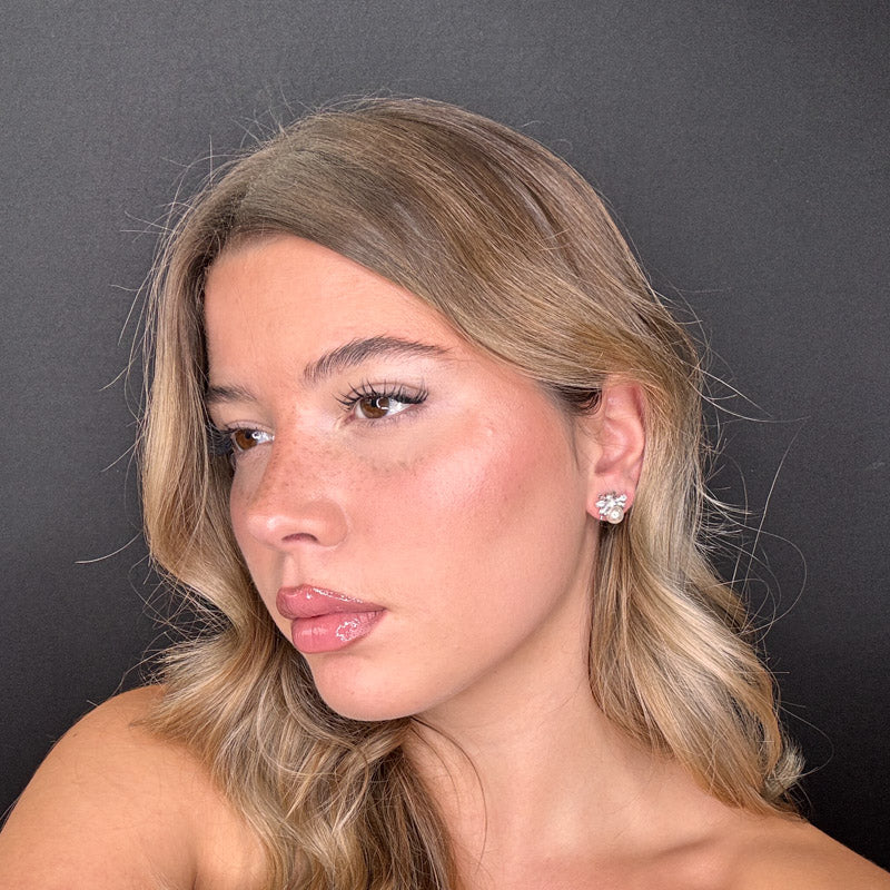 Palestro Milano Orecchini Mini mosca perla