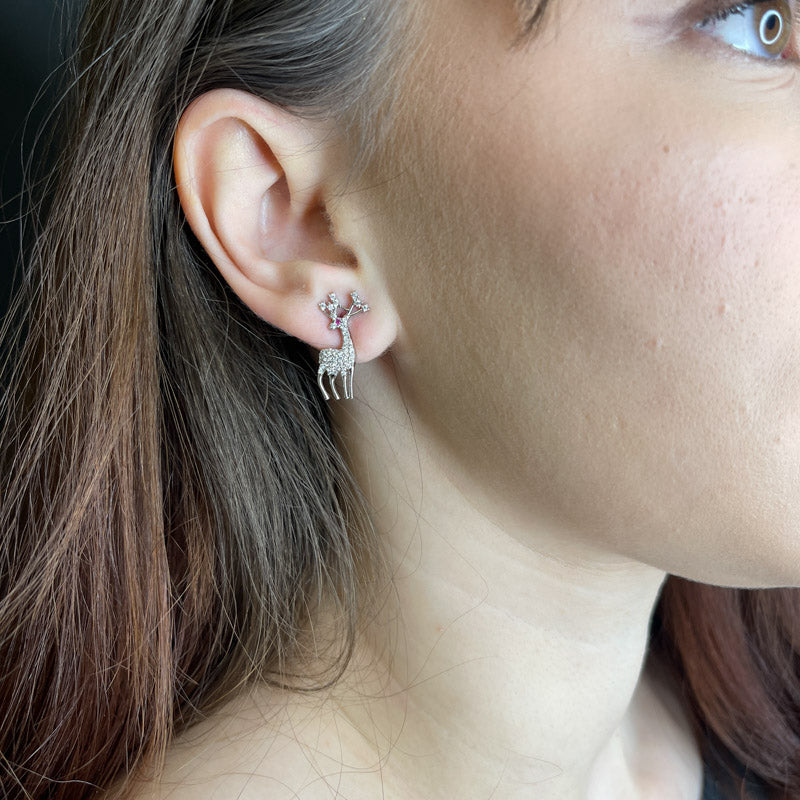 Palestro Milano Orecchini Mini Renna Rudolph