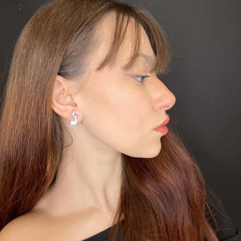 Palestro Milano Orecchini Mini Renna Rudolph