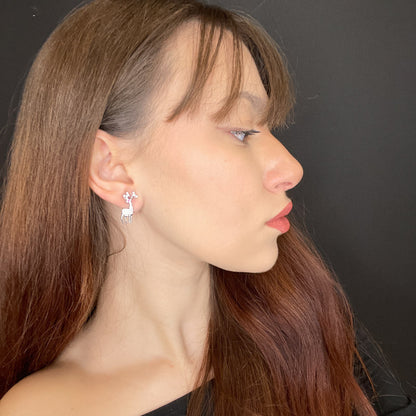 Palestro Milano Orecchini Mini Renna Rudolph