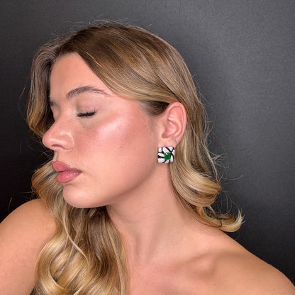 Palestro Milano Orecchini Mosaico Astratto