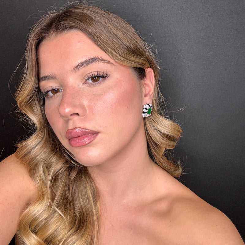 Palestro Milano Orecchini Mosaico Astratto