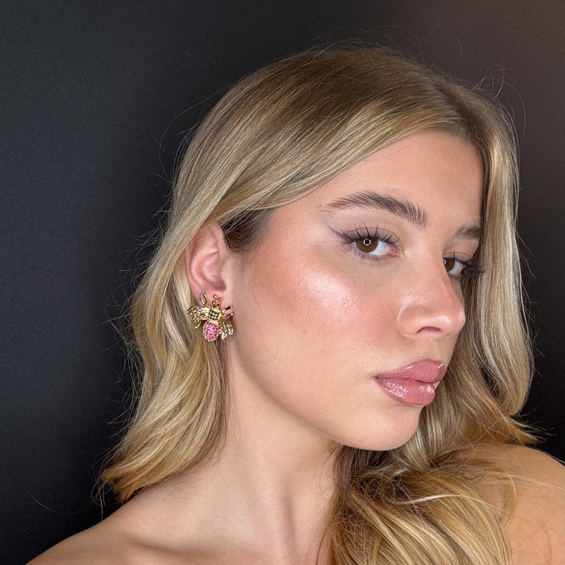 Palestro Milano Orecchini Mosca di Zirconi