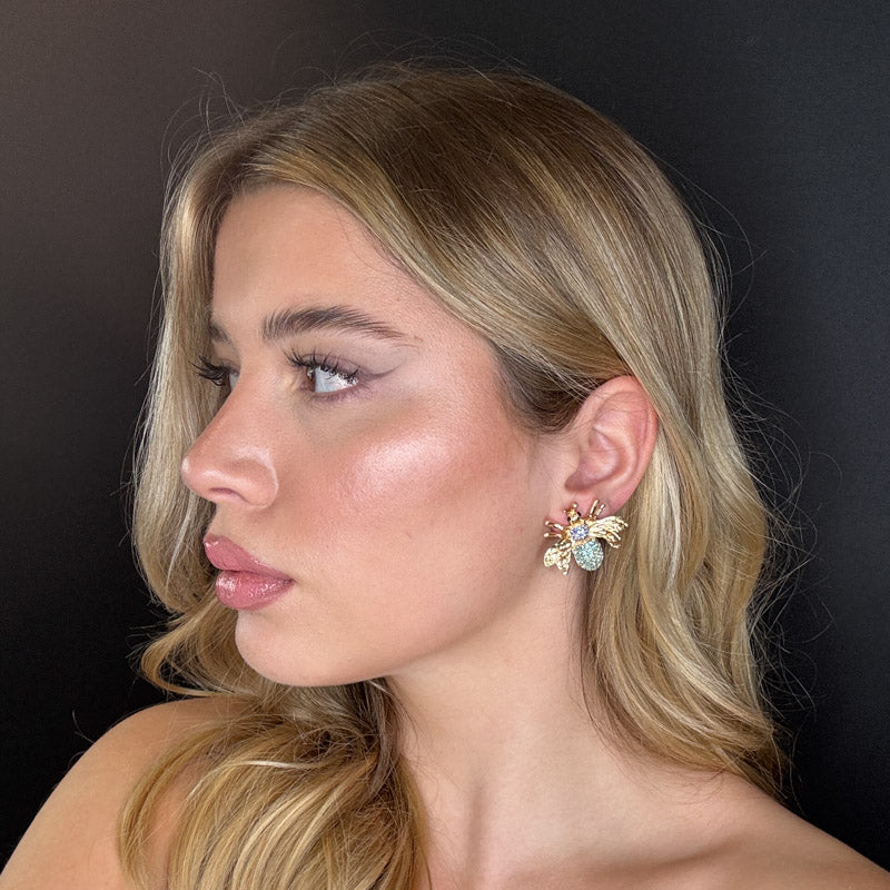 Palestro Milano Orecchini Mosca di Zirconi