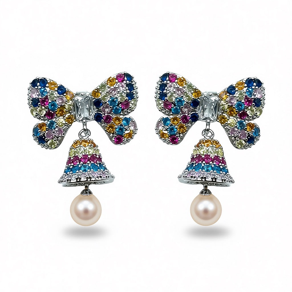 Palestro Milano Orecchini Multi Fiocchetto e Campanella