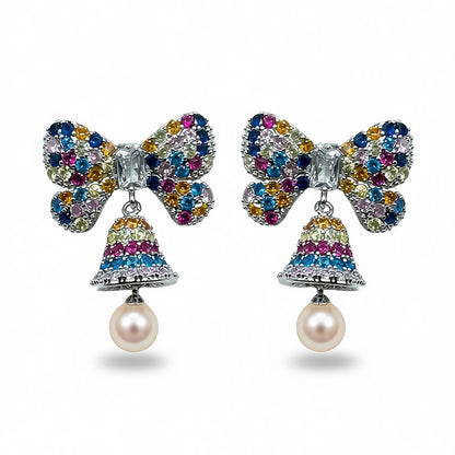 Palestro Milano Orecchini Multi Fiocchetto e Campanella