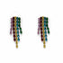 Palestro Milano Orecchini Multicolor Cristallo