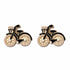 Palestro Milano Orecchini Nero Biciclette