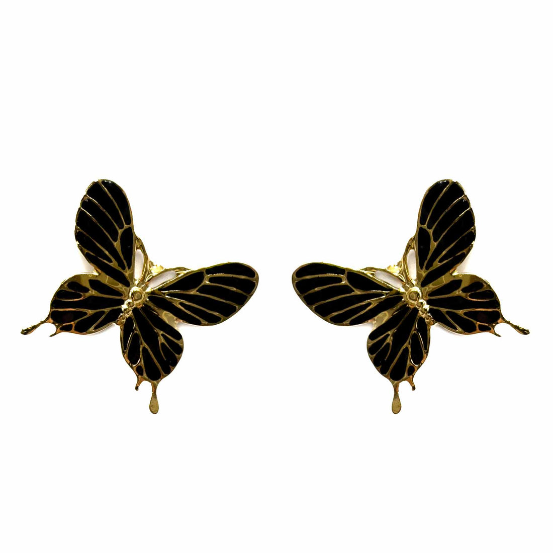 Palestro Milano Orecchini Nero Farfalle colorate - new edition 2025
