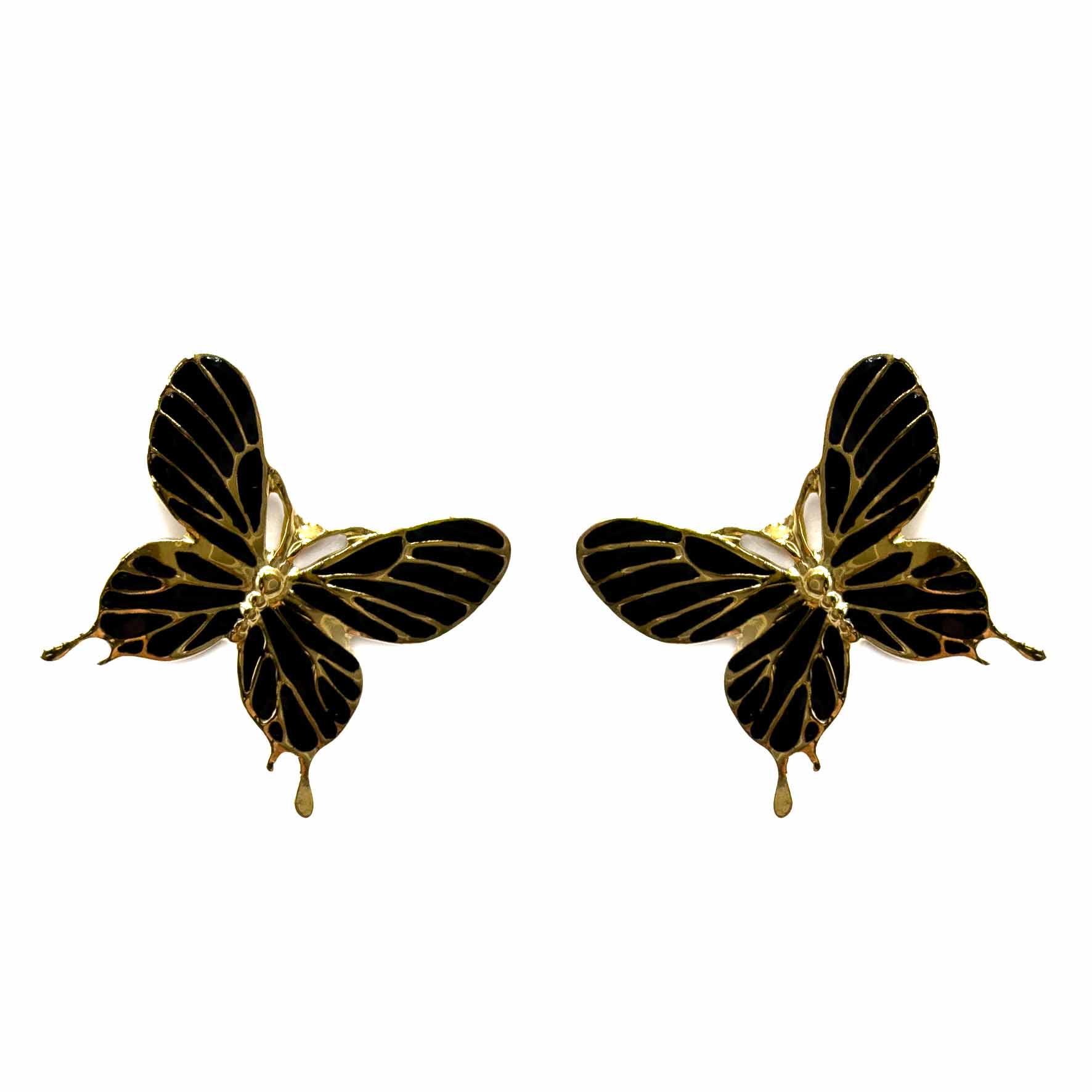 Palestro Milano Orecchini Nero Farfalle colorate - new edition 2025