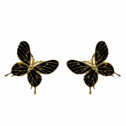 Palestro Milano Orecchini Nero Farfalle colorate - new edition 2025