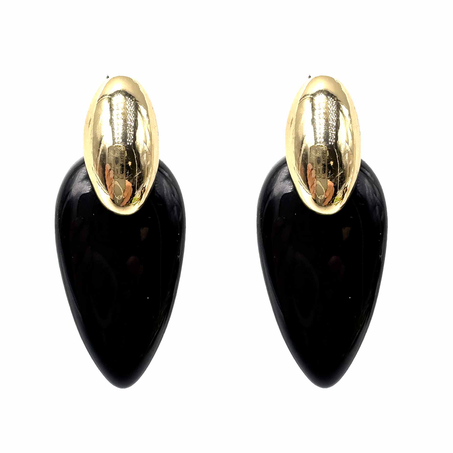 Palestro Milano Orecchini Nero Fiona