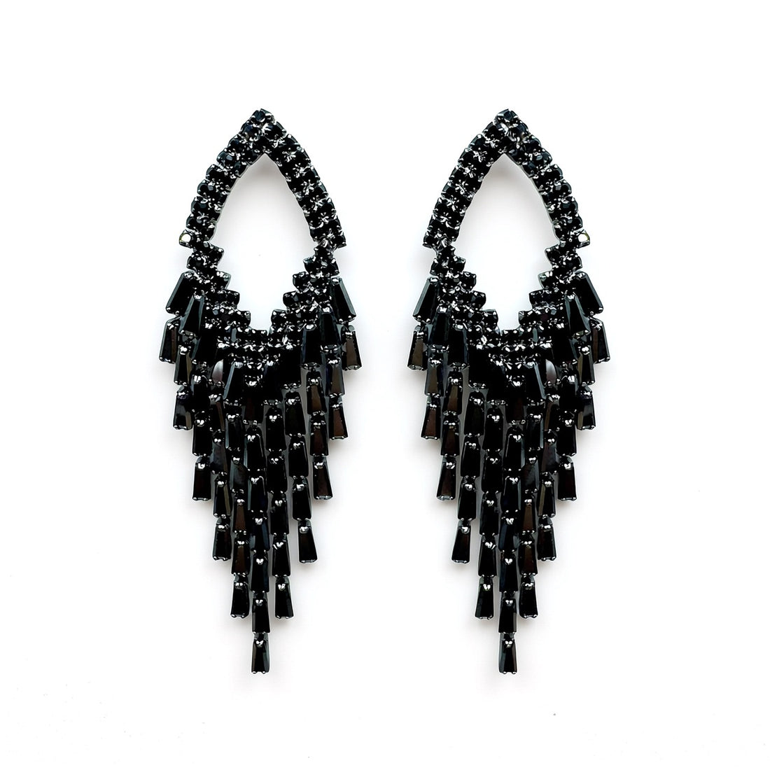 Palestro Milano Orecchini Nero Vega